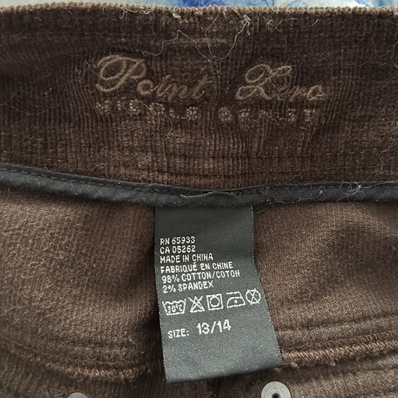 Point zero brown corduroy jeans - Picture 5 of 5